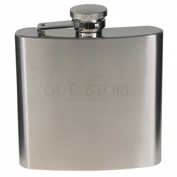 FoxOutdoor Hip Flask 6 OZ 170 ml - Chrome