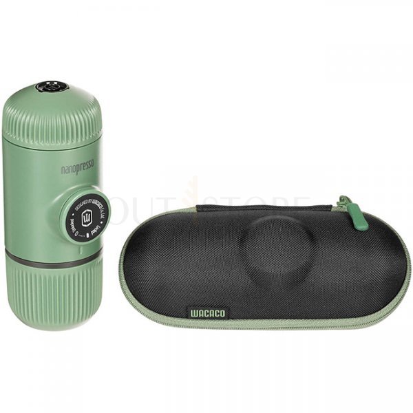 NanoPresso Espresso Machine & Case - Green