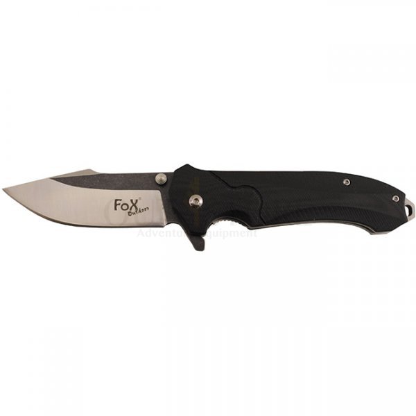 FoxOutdoor Jack Knife 2 G10 Handle - Black