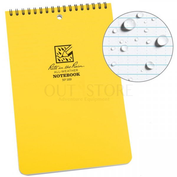 Rite in the Rain Top Spiral Notebook 6 x 9.25