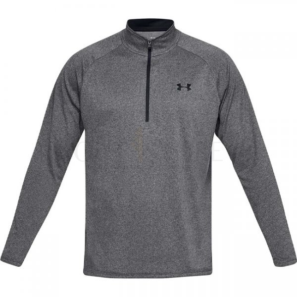 Under Armour Tech 1/2 Zip Long Sleeve - Carbon Heather - S