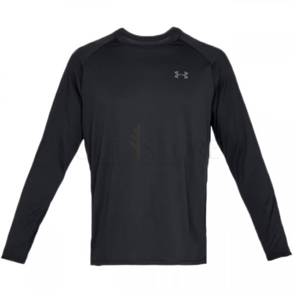 Under Armour Tech Long Sleeve - Black - S