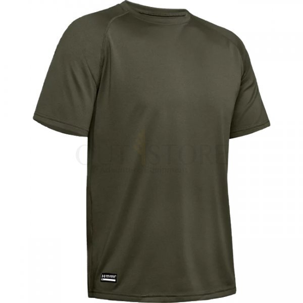 Under Armour Mens Tactical Tech T-Shirt - Olive - 4XL
