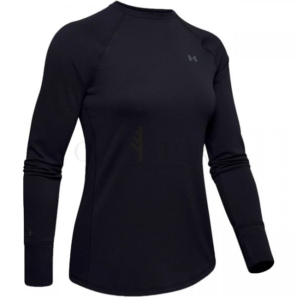 Under Armour Womens ColdGear Base 2.0 Crew - Black - S