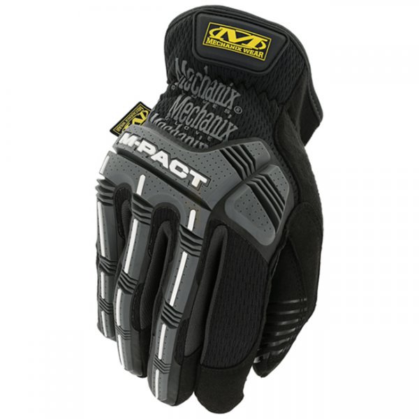 Mechanix M-Pact Open Cuff Gloves - Grey - L