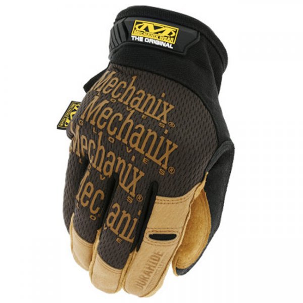 Mechanix Original Leather Gloves - Brown - L