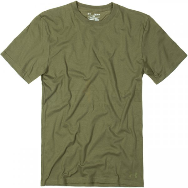 Under Armour UA Tactical HeatGear Charged Cotton Tee - Olive - M