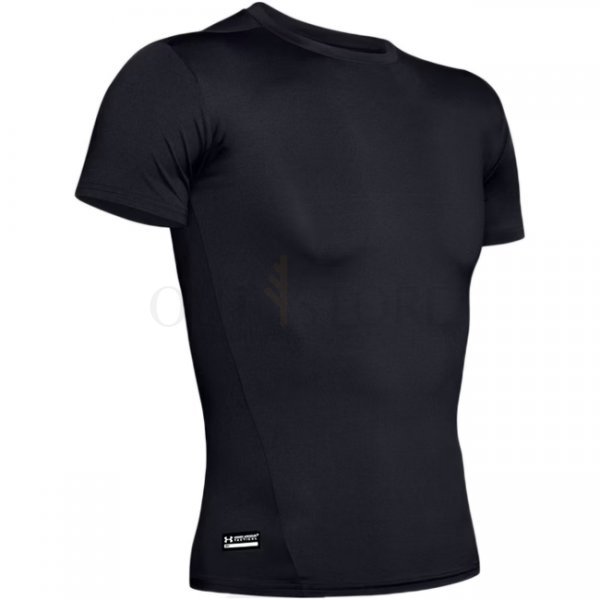 Under Armour Mens Tactical HeatGear Compression T-Shirt - Black - L
