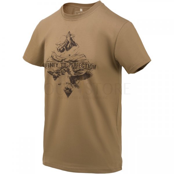 Helikon T-Shirt Mountain Stream - U.S. Brown - 2XL