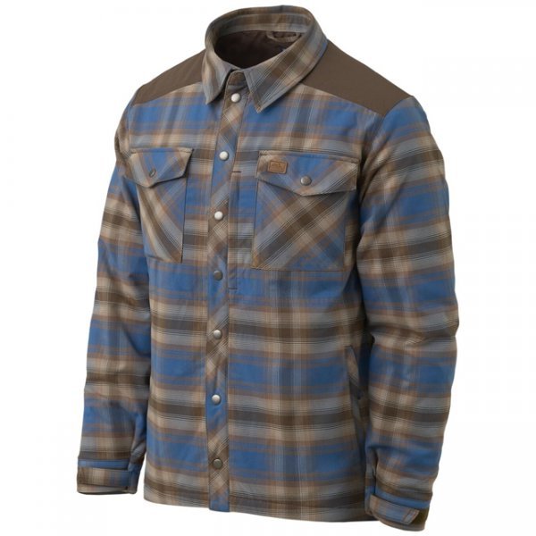 Helikon-Tex Winter Warden Shirt - Forest Blue Plaid - XS