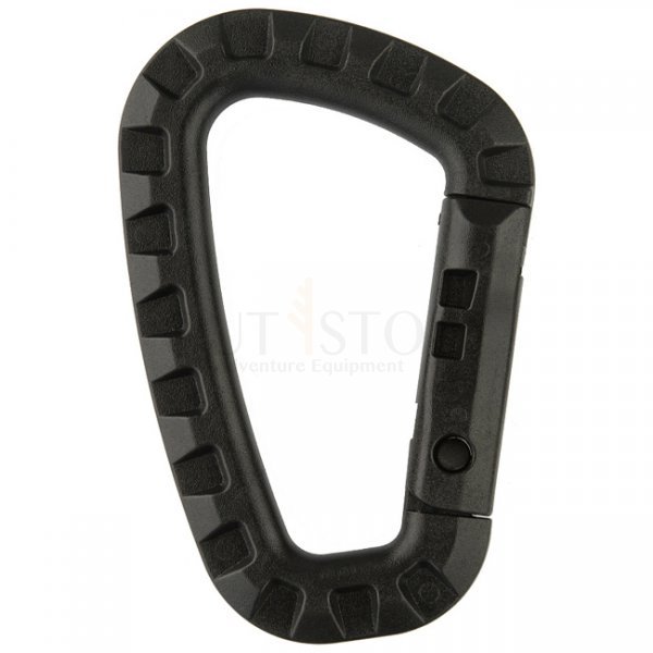 Pitchfork Plastic Carabiner - Black