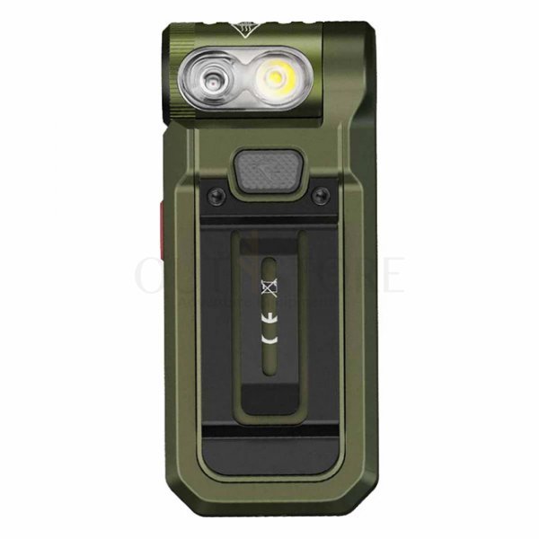 Fenix SW05R-UV Clip On Flashlight UV Light - Green