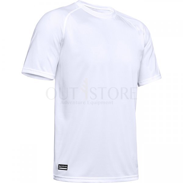Under Armour Mens Tactical Tech Short Sleeve T-Shirt - White - 3XL