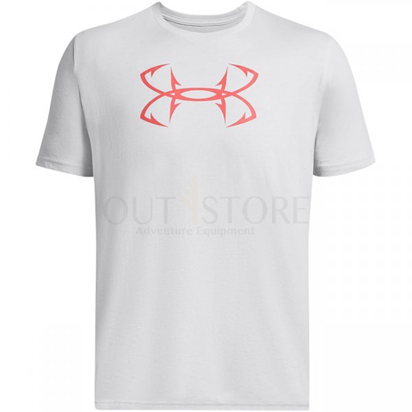Under Armour Fish Hook Logo T-Shirt - Halo Grey - S