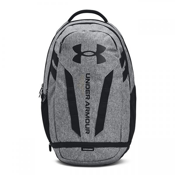 Under Armour Hustle 5.0 Backpack - Black / Graphite Medium Heather