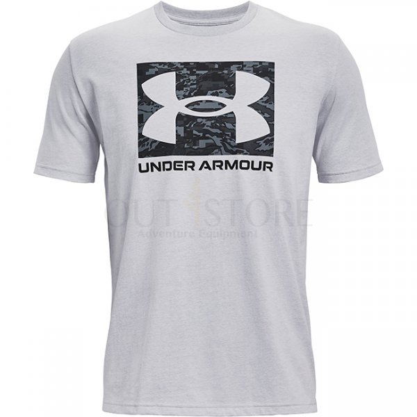 Under Armour Mens ABC Camo Boxed Logo Short Sleeve - Grey - XL