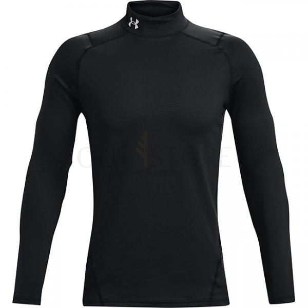 Under Armour Mens ColdGear Fitted Mock - Black - M