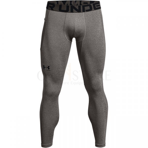 Under Armour Mens ColdGear Leggings - Heather Grey - L