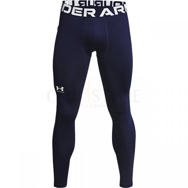 Under Armour Mens ColdGear Leggings - Navy Blue - 2XL