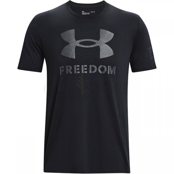 Under Armour Freedom Logo T-Shirt - Dark Navy Blue - L