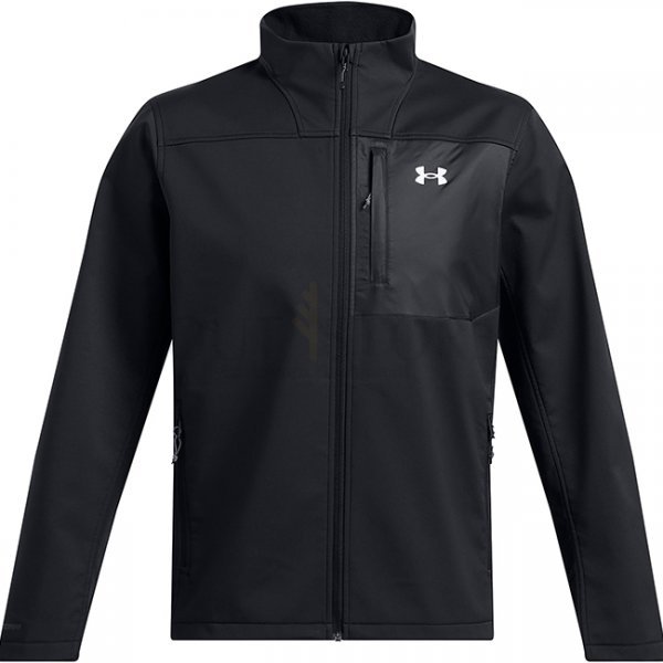 Under Armour Mens Shield Jacket - Black / White - S