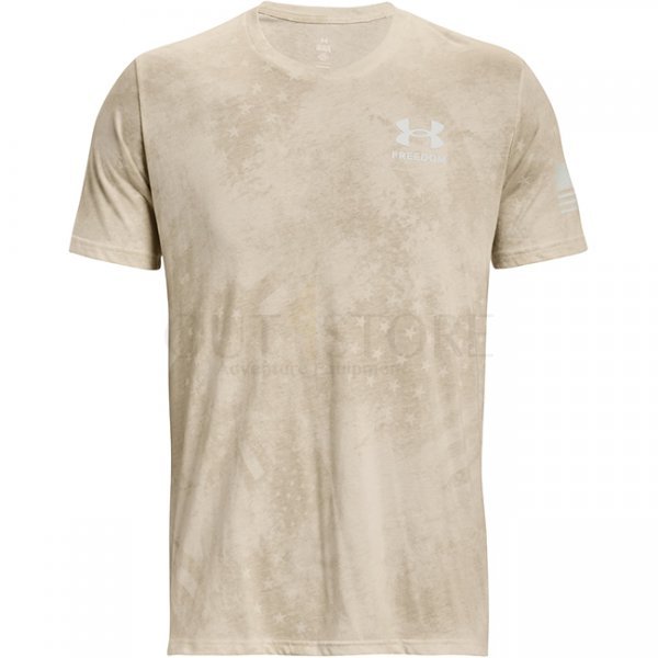 Under Armour Freedom Amp T-Shirt - Khaki Base - M