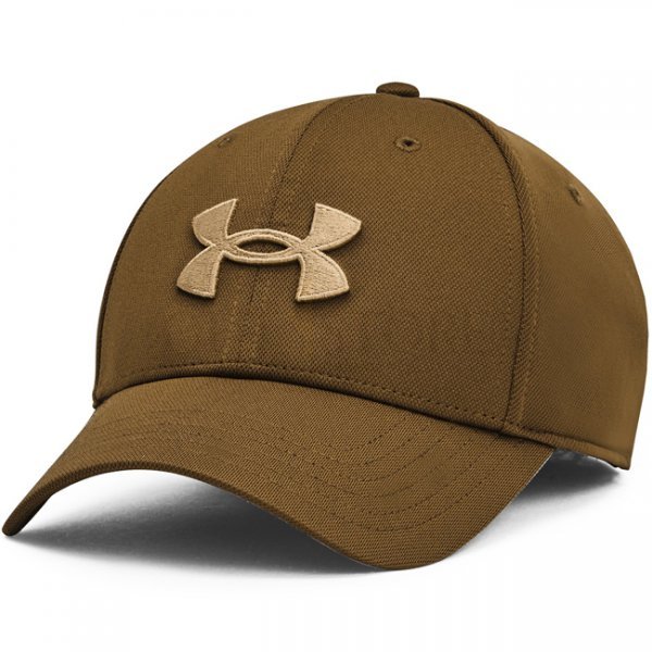 Under Armour Mens Blitzing Low Stretch Fit Cap - Coyote - L/XL