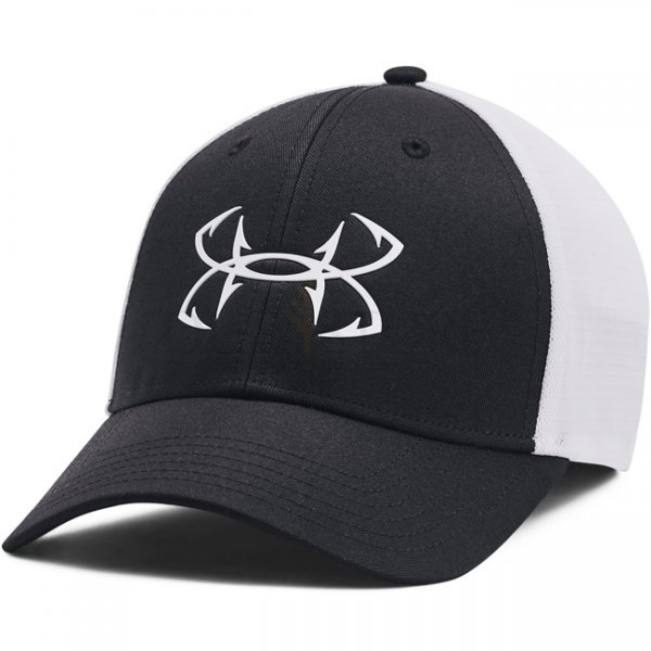 Under Armour Mens Fish Hunter Mesh Cap - Black - S/M