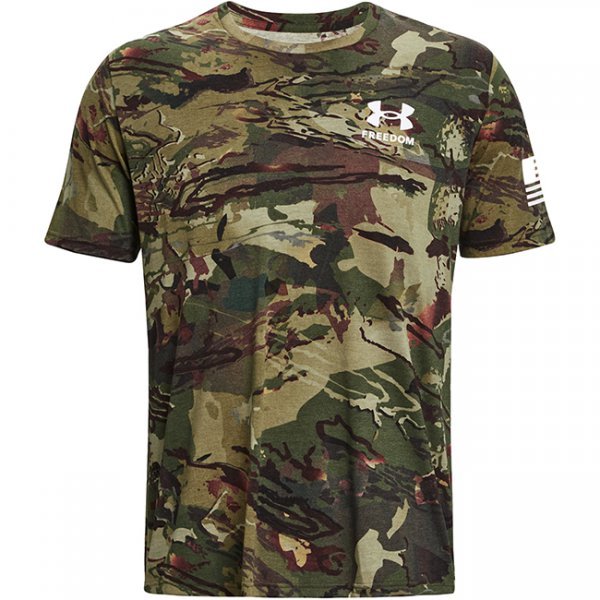 Under Armour Freedom Camo T-Shirt - UA Forest All Season Camo - M