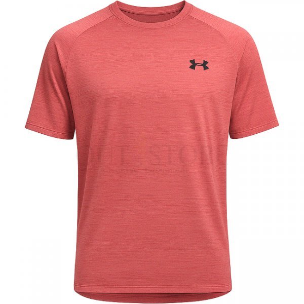 Under Armour Mens Tech 2.0 Tiger Short Sleeve - Red / Black - 2XL