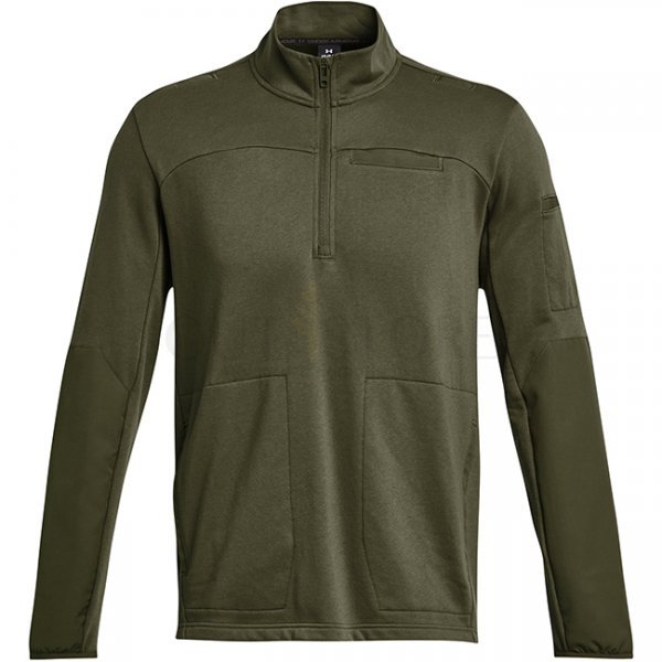 Under Armour Rival Fleece Tactical Job 1/4 Zip - Marine OD Green - L