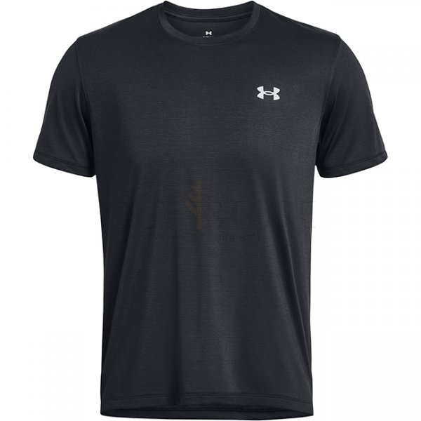 Under Armour Launch Short Sleeve - Black / Reflective - XL
