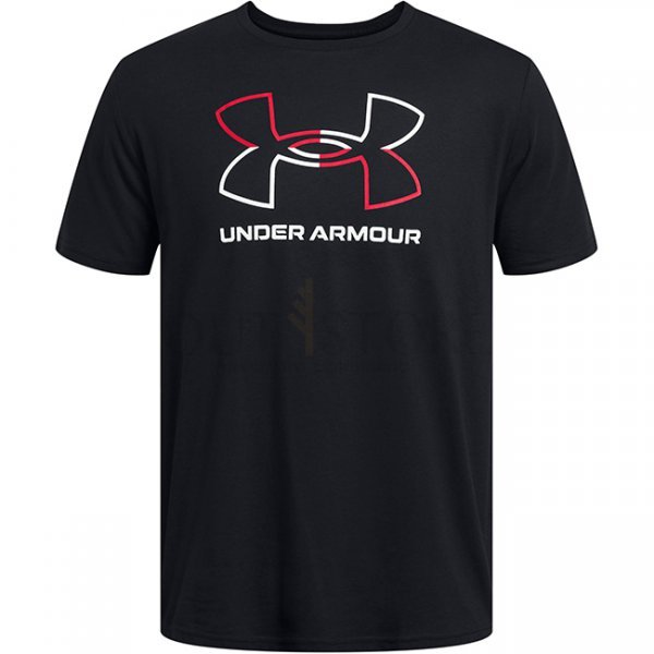 Under Armour Mens Foundation Short Sleeve - Black - 3XL
