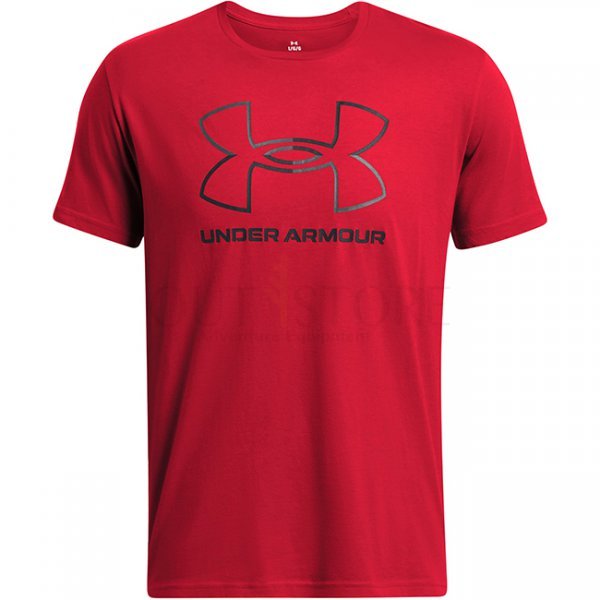 Under Armour Mens Foundation Short Sleeve - Red - L