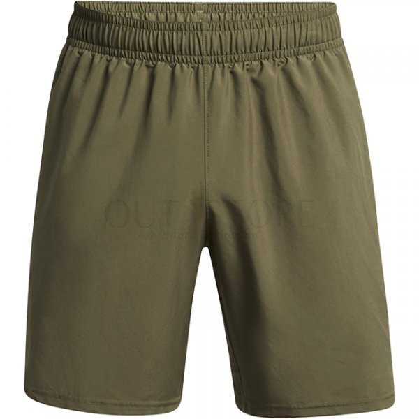 Under Armour Tech Woven Wordmark Shorts - Marine OD Green - L