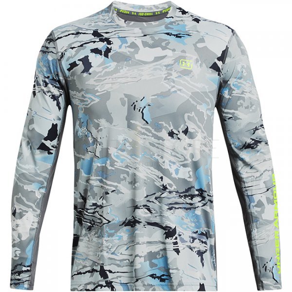 Under Armour Mens Fish Pro Camo T-Shirt - Pitch Grey - S