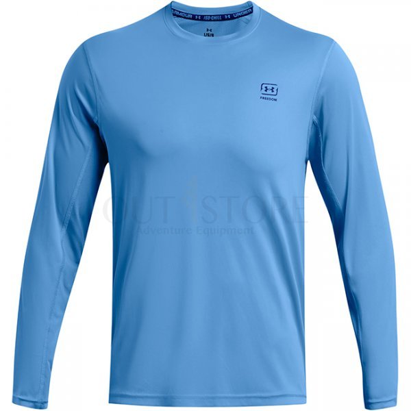 Under Armour Mens Fish Pro Freedom Back Shirt - Carolina Blue - XL