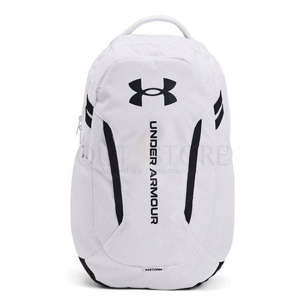 Under Armour Hustle 6.0 Pro Backpack - White / White / Black