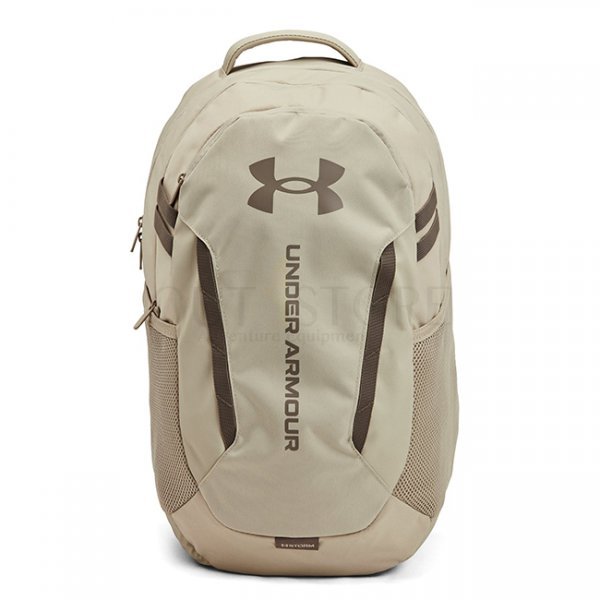 Under Armour Hustle 6.0 Pro Backpack - Khaki Base / Khaki Base / Taupe Dusk