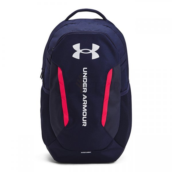 Under Armour Hustle 6.0 Pro Backpack - Navy Blue / Navy Blue / White