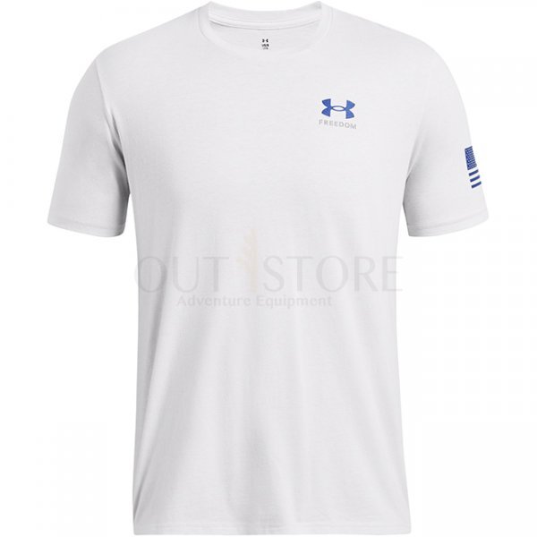 Under Armour Mens Freedom By Air T-Shirt - White - M