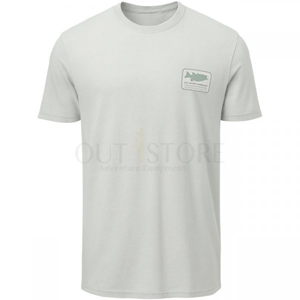 Under Armour Mens Bass Short Sleeve - Hydro Green / Silica Green - L