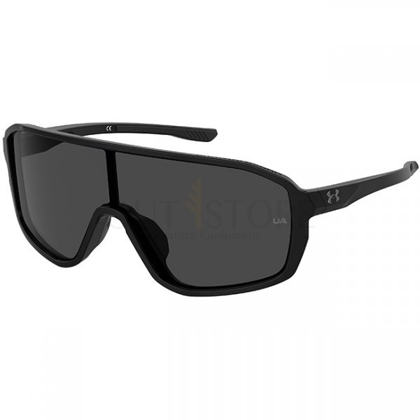 Under Armour Gameday Sunglasses - Shiny Black - Grey