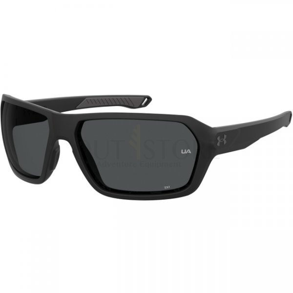 Under Armour Recon Sunglasses - Matte Black - Grey
