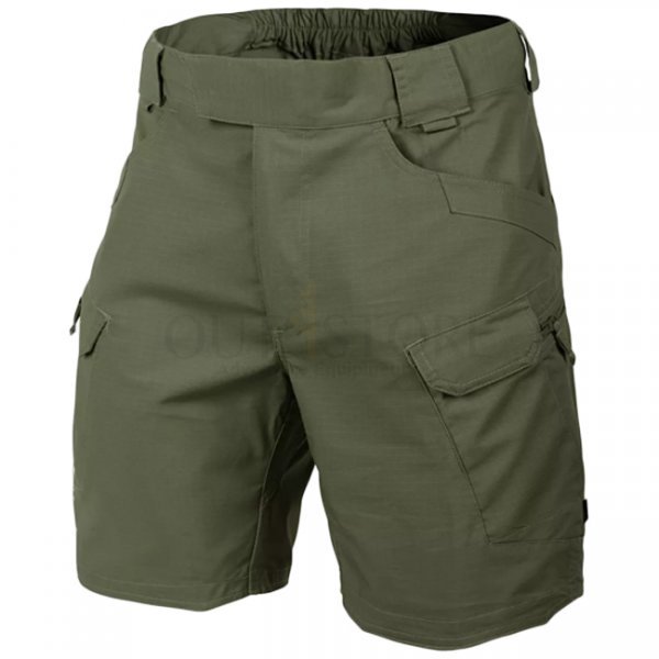 Helikon-Tex UTS Urban Tactical Shorts 8.5 PolyCotton Stretch Ripstop - Olive Green - L