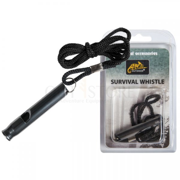 Helikon-Tex Survival Whistle - Black