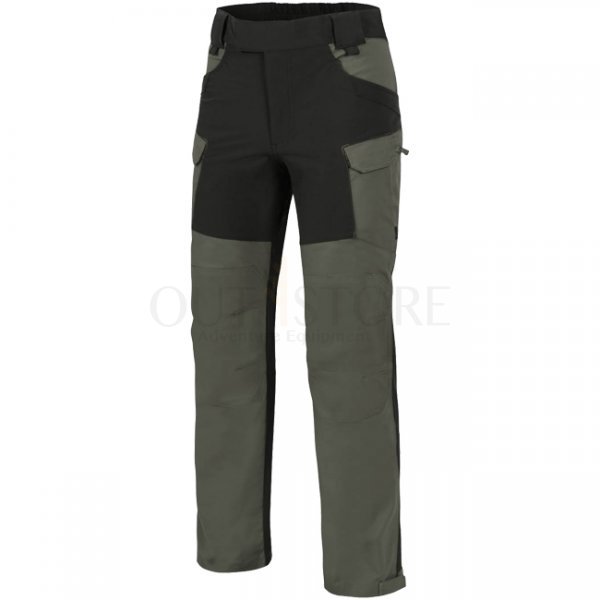 Helikon-Tex Hybrid Outback Pants Duracanvas - Taiga Green / Black - M - Long