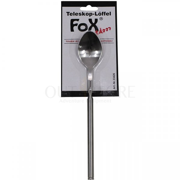 FoxOutdoor Telescopic Spoon Stainless Steel