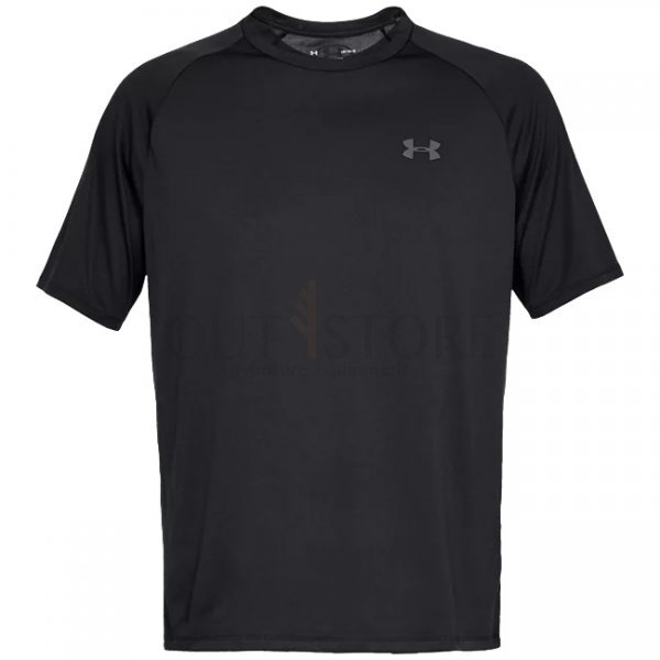 Under Armour Tech 2.0 Short Sleeve T-Shirt - Black - 2XL