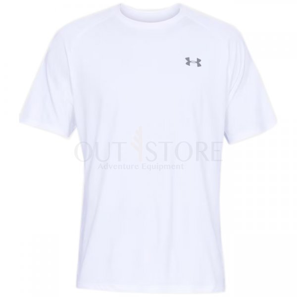 Under Armour Tech 2.0 Short Sleeve T-Shirt - White - 4XL